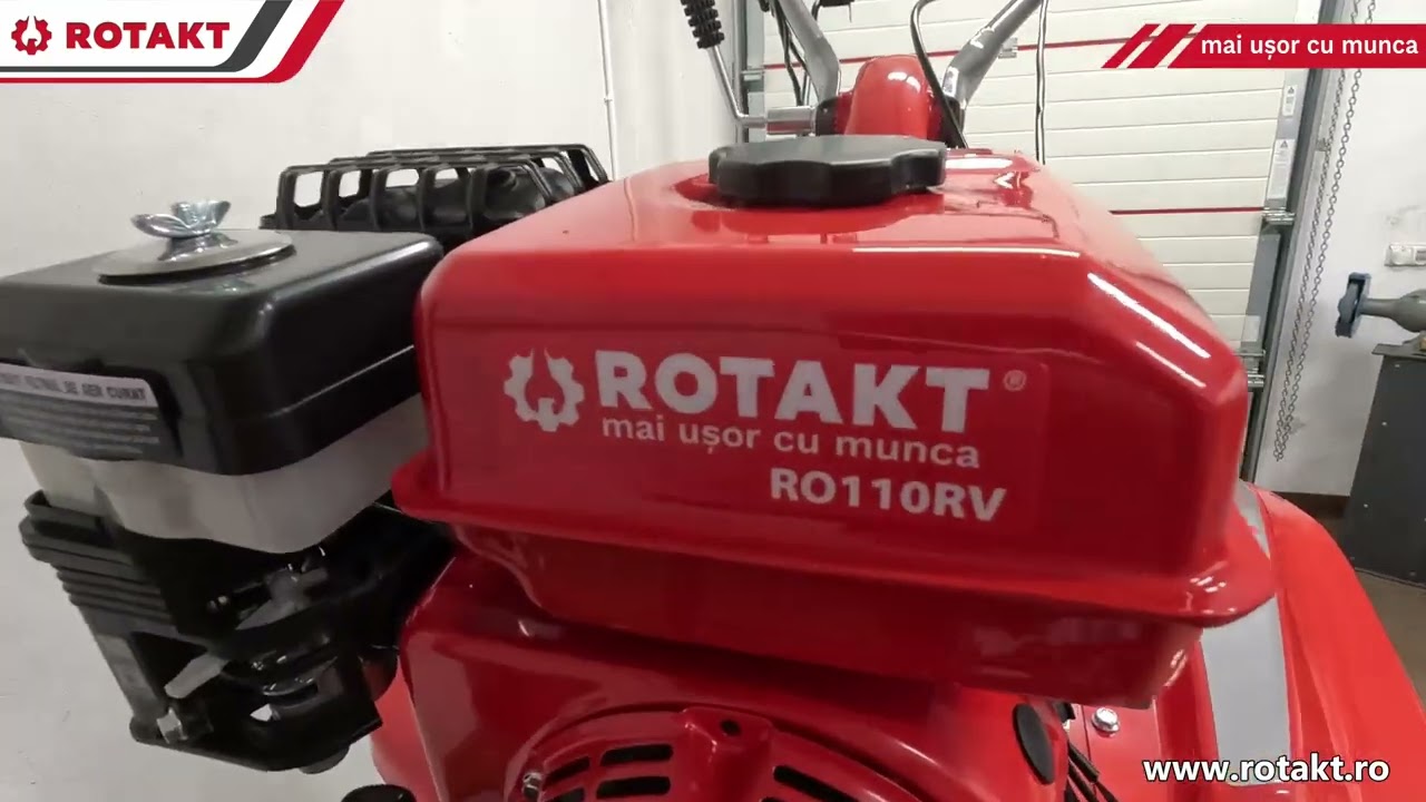Montaj Motocultor Rotakt RO110RV 8cp