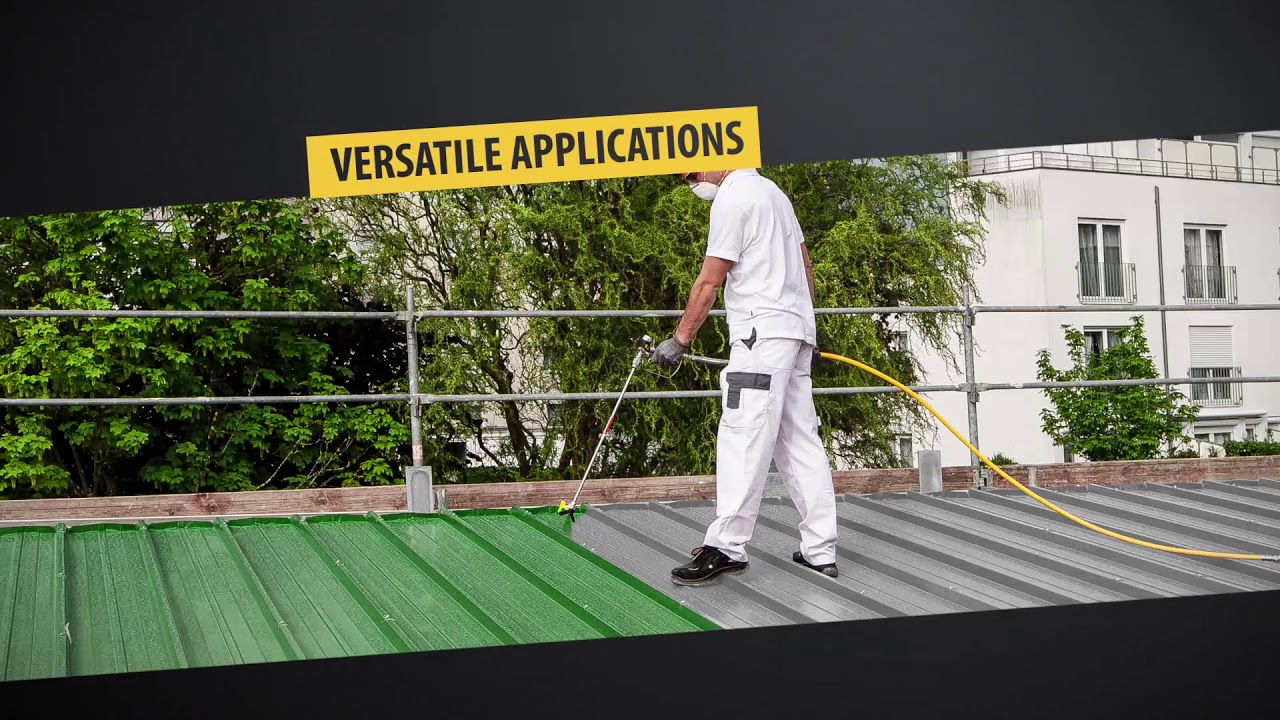 Pompa airless hidraulica Wagner HC950 (en) pentru vopsit si / sau zugravit - video prezentare