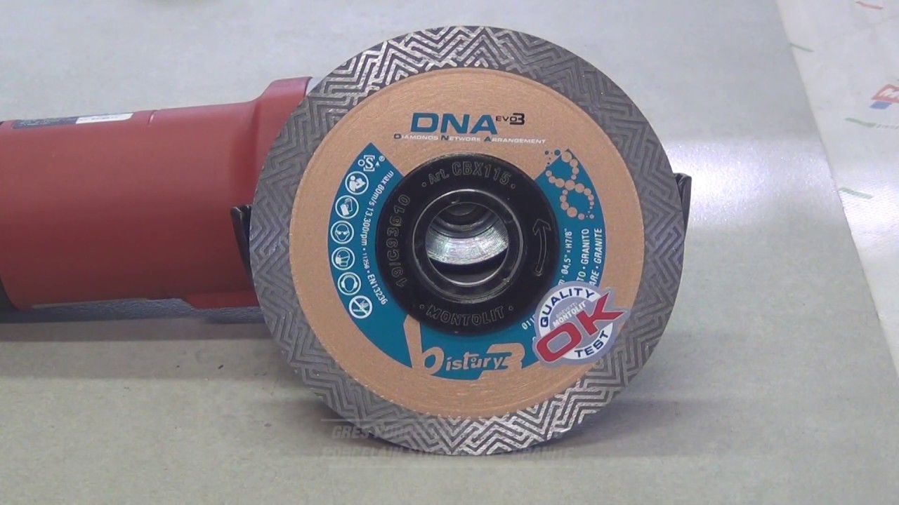 Montolit CBX - DNA Diamond blade