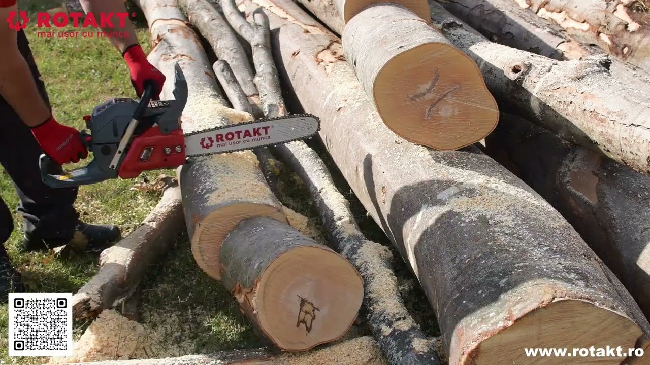 Simte-te puternic cu Motofierăstrăul ROTAKT MTF5810SW, 3 CP, 40 cm