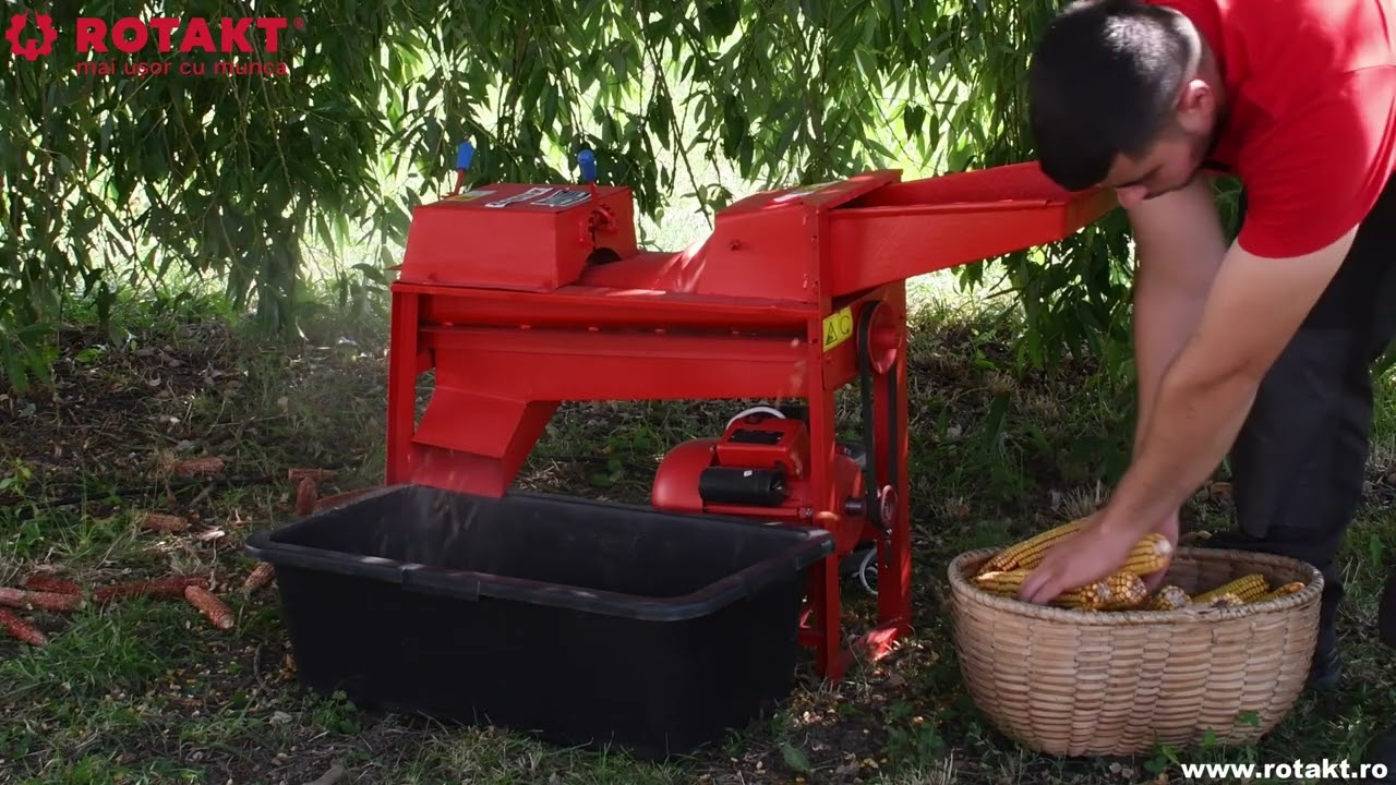 Secretul unei curățări eficiente și rapide a porumbului cu Batoza de Porumb ROTAKT ROBP5T60, 750 W