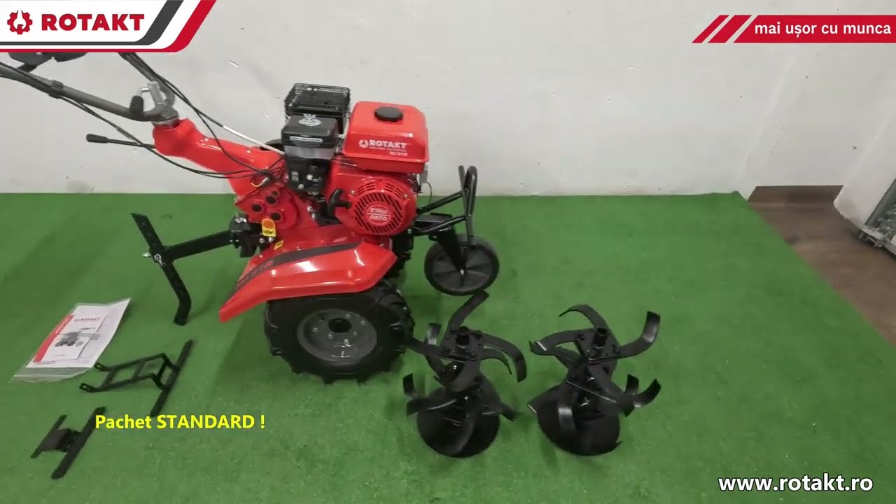 Montaj Motocultor Rotakt RO81R 8cp