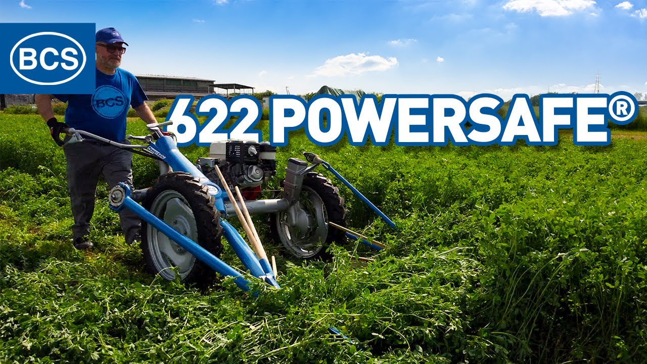 Motofalciatrice 622 PowerSafe al lavoro