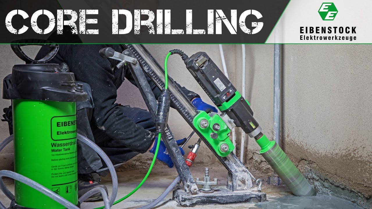 Kernbohreinheit / Core drilling unit