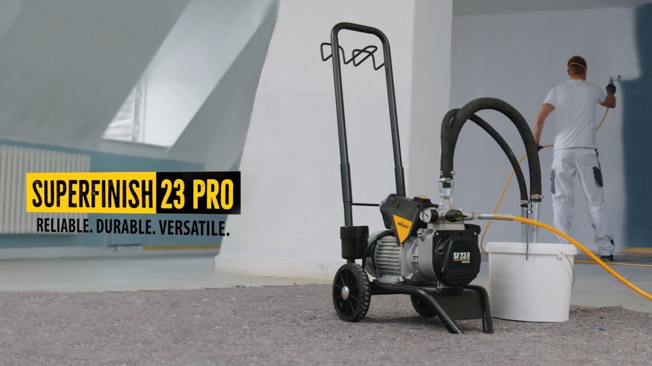 Wagner SF23 Pro - Verstaile and robust paint sprayer!