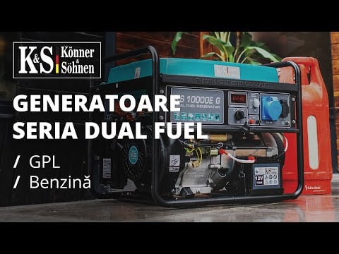 Generatoare pe combustibil dual ТМ Könner & Söhnen seria DUAL FUEL