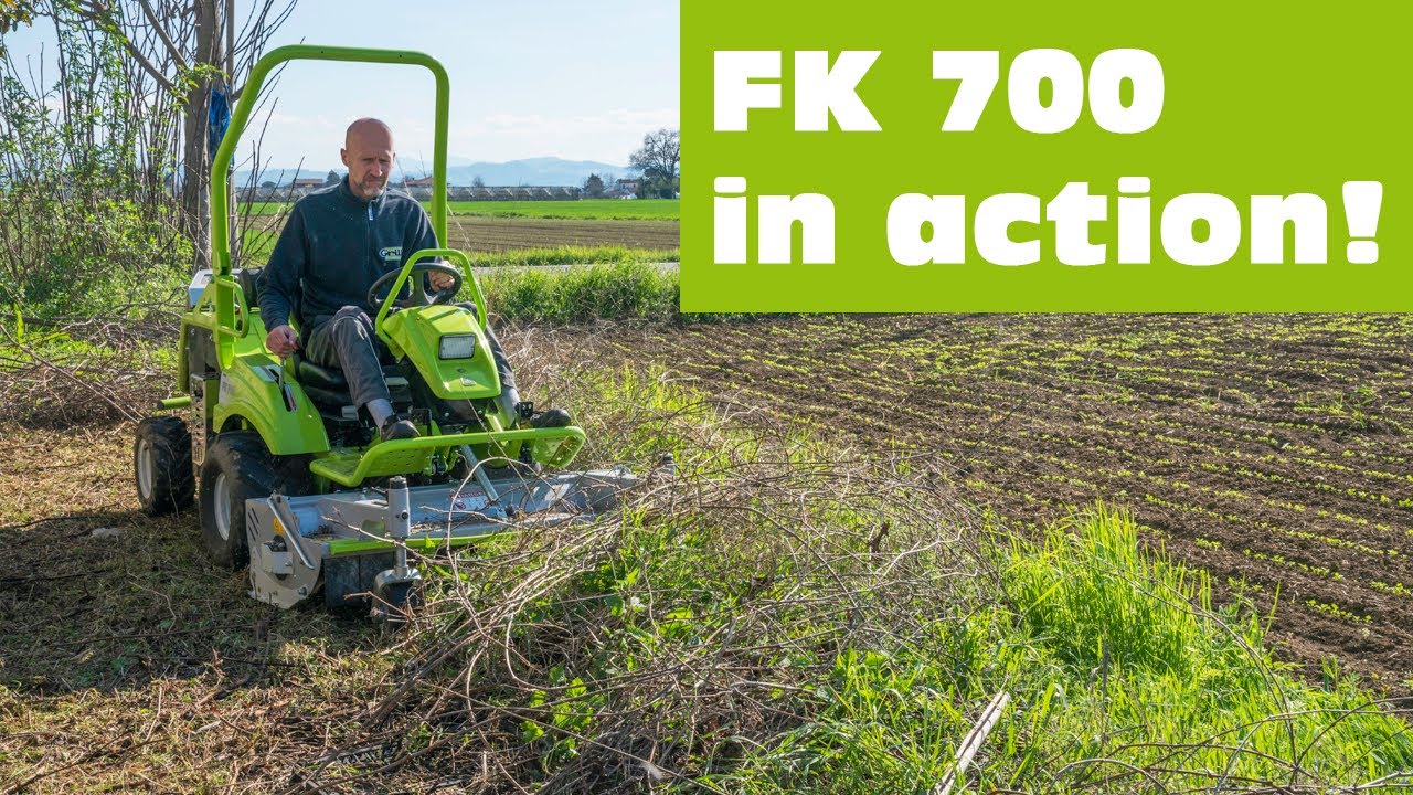 Nuovo Grillo FK 700 in azione!