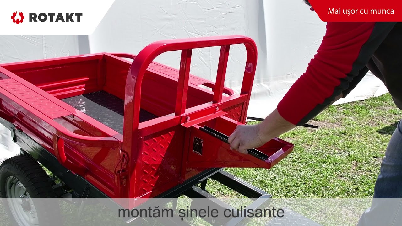 Montaj Remorca ROTAKT REM400