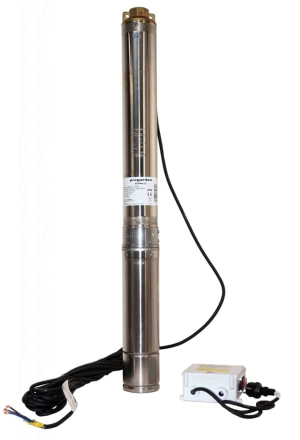 Pompa submersibila TAIFU 4STM4-12 apa curata 750 W 3000 l/h inaltime refulare 90 m 100 mm inox