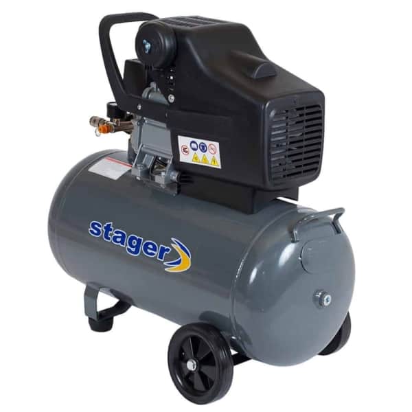 Compresor aer cu ulei STAGER HM2050B 2cp 50l debit aer refulat 200l/min 8bar 95kg