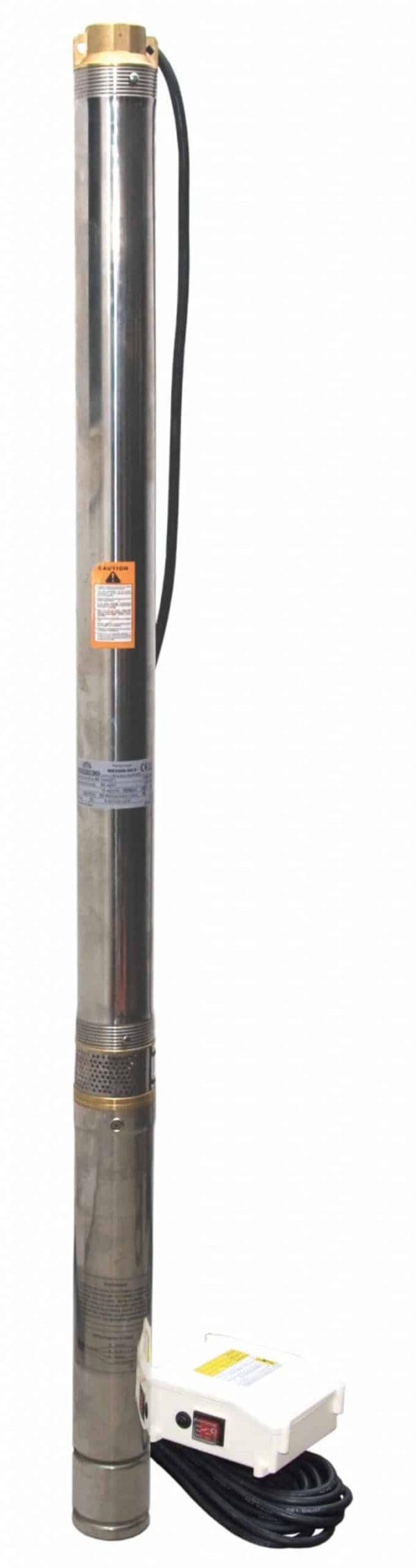 Pompa submersibila WASSERKONIG WK3600-85/3 apa curata 1200 W 3600 l/h inaltime refulare 85 m 76 mm inox