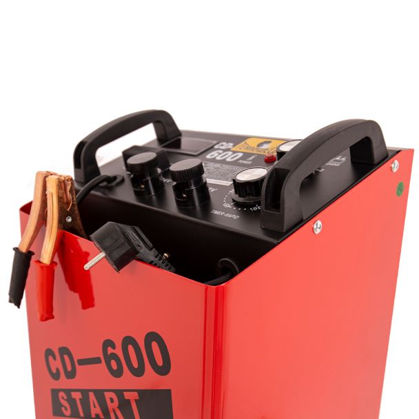 Redresor si robot de pornire TEHNOWELDCD600, tensiune incarcare 12/24 V, capacitate baterii Pb 20-1000 Ah 2 Redresor si robot de pornire TEHNOWELDCD600, tensiune incarcare 12/24 V, capacitate baterii Pb 20-1000 Ah - Image 2
