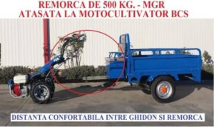 Remorca rabatabila MGR 500