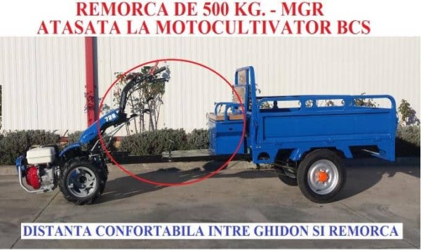 Remorca rabatabila MGR 500