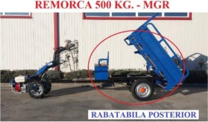Remorca rabatabila MGR 500
