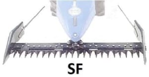 Motocultor profesional BCS 740 GX390 Benzina 11.7 cp latime de lucru 115 cm + Mec. ulei scurt TORX + Bara de cosire 115cm SF