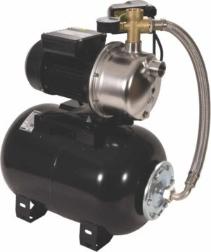 Hidrofor WASSERKONIG inox 1000 W 24 l 3300 l/h inaltime refulare 51 m adancime absorbtie 8 m 6 bar 15.6 Kg