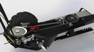 Motocositoare profesionala cu lama Vari F-550 Hurricane Mulcher Benzina 5.6 cp, latime de taiere 58 cm | Travandi.ro