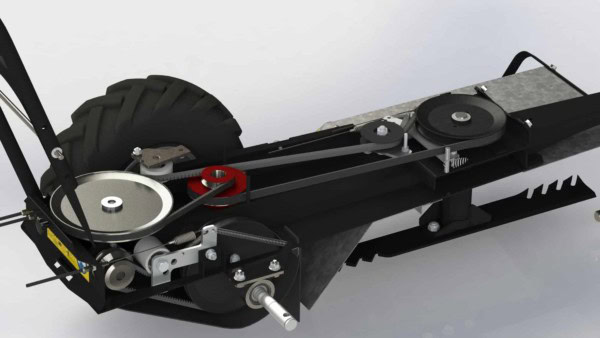 Motocositoare profesionala cu lama Vari F-550 Hurricane Mulcher Benzina 5.6 cp, latime de taiere 58 cm - Image 5