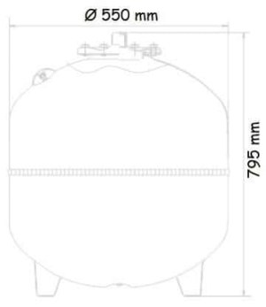 Vas de expansiune pentru apa calda 150L