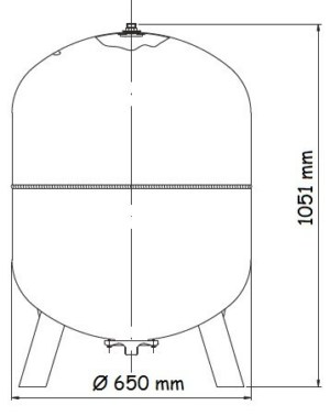 Vas de expansiune pentru apa calda 250L 5 Vas de expansiune pentru apa calda 250L