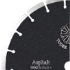 Tudee Disc diamantat debitare asfalt, profesional, 300x25.4x10x2.8mm