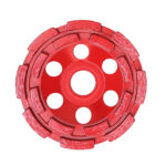 Tudee Disc diamantat  slefuire-degrosare beton dur, standard, 115x22.2x8x6mm, segment dublu