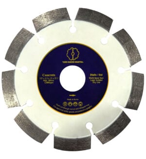Tudee Disc diamantat  debitare beton, standard, 125x22.2x12x2.2mm