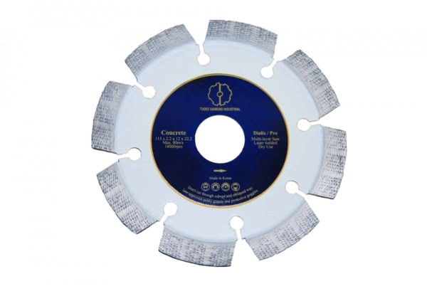 Disc diamantat Tudee 115X22.2mm debitare beton dur