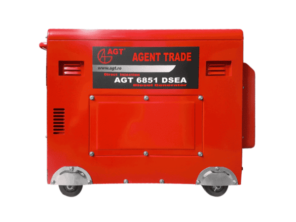 Generator de curent diesel AGT 6851 DSEA monofazat AVR 5 kW pornire electrica ATS inclus - Image 4