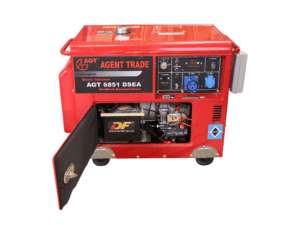 Generator de curent diesel AGT 6851 DSEA monofazat AVR 5 kW pornire electrica ATS inclus | Travandi.ro