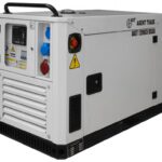 Generator de curent diesel AGT 12003 DSEA trifazat AVR 9,6 kW pornire electrica ATS inclus