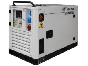 Generator de curent diesel AGT 12003 DSEA trifazat AVR 9,6 kW pornire electrica ATS inclus