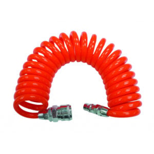 Furtun spiralat aer comprimat ø10x14mm 15m ø¼" 24bari RD