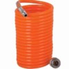Furtun spiralat aer comprimat d8x12mm 15m cuplaje rapide 1/4''