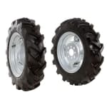 Set roti cauciuc Bertolini 4.00-10" ajustabile