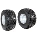 Set roti cauciuc Bertolini 18-9.50/8" fixe