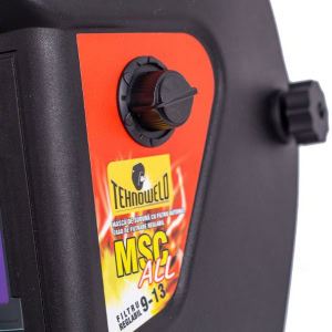 Masca de sudura automata filtru reglabil Tehnoweld MSC-ALL, DIN 9-13 | Travandi.ro