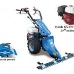 Motocultor profesional BCS 615 SL GX270 ALPINA Benzina 8.5 cp latime de lucru 66 cm + Freza de pamant 66cm