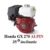 Motocultor profesional BCS 615 SL GX270 ALPINA Benzina 8.5 cp latime de lucru 66 cm + Freza de pamant 66cm