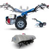 Motocultor BCS 740PS GX390 ALPINA Benzina 11.7 cp latime de lucru 80 cm + Freza de pamant 80cm