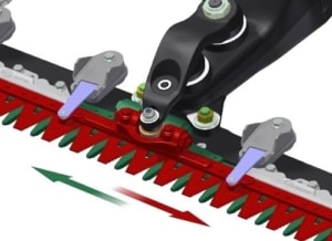 Bara de cosire BCS 1.30 mt DUPLEX LASER ELASTIC