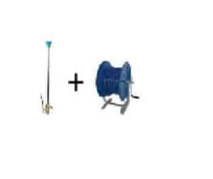 Lance de stropit BCS + bobina pentru furtun (50m furtun)