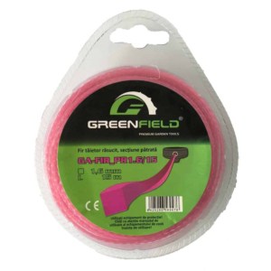 Fir din nailon pătrat răsucit pentru trimmere 1.6mm