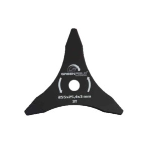 Disc din oțel cu 3 dinți, Ø255 x Ø25.4 x 3 mm