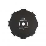 Disc din oțel cu 8 dinți, Ø255 x Ø25,4 x 2 mm