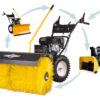 Texas Combi 800TG utilaj multifunctional pentru curatenie drumuri si spatii verzi, 5CP, 4+1, benzina, sfoara, fara accesorii incluse