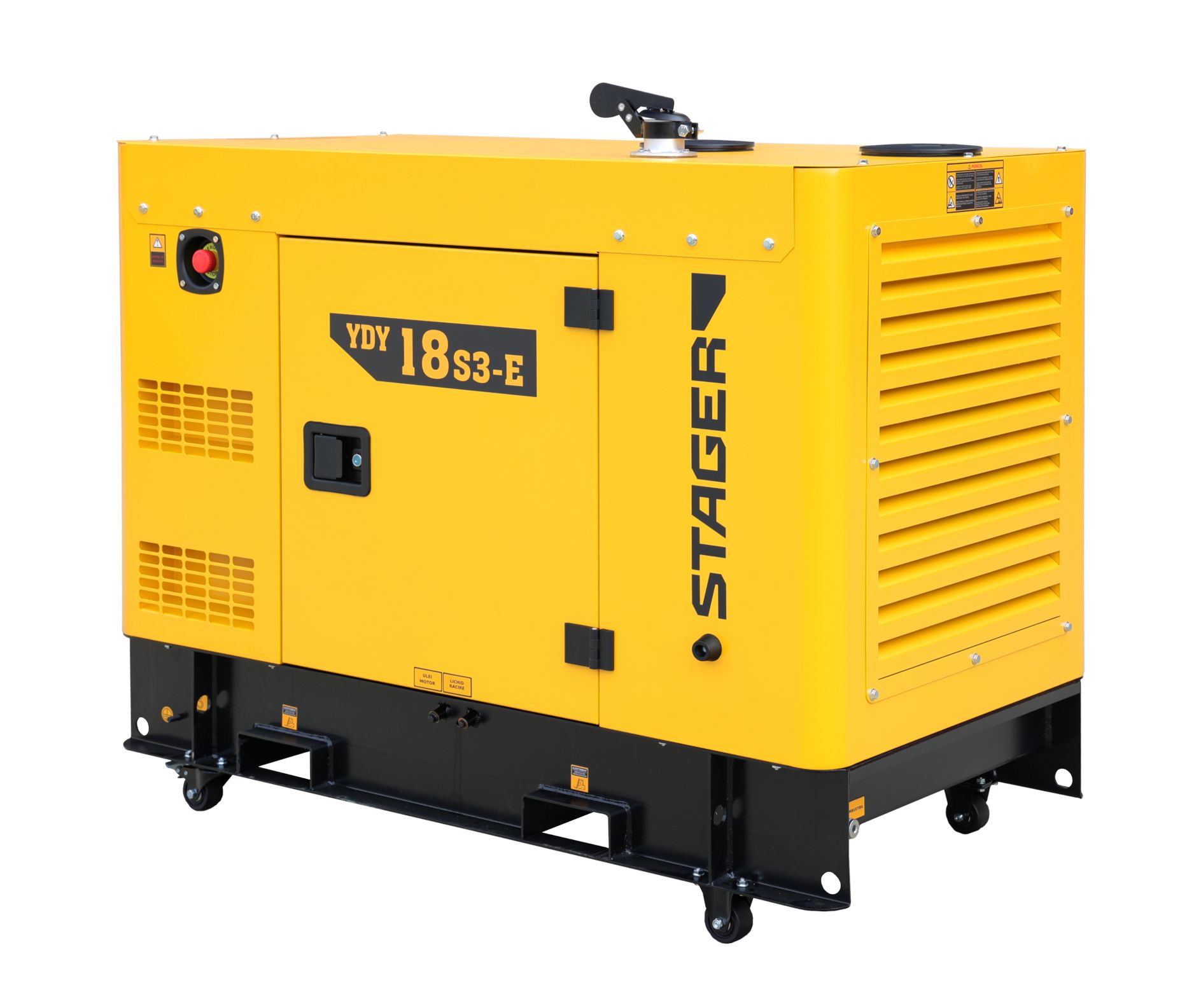 Generator de curent diesel STAGER YDY18S3 trifazat 14 kW pornire electrica ATS optional 2 Generator de curent diesel STAGER YDY18S3 trifazat 14 kW pornire electrica ATS optional - Image 2