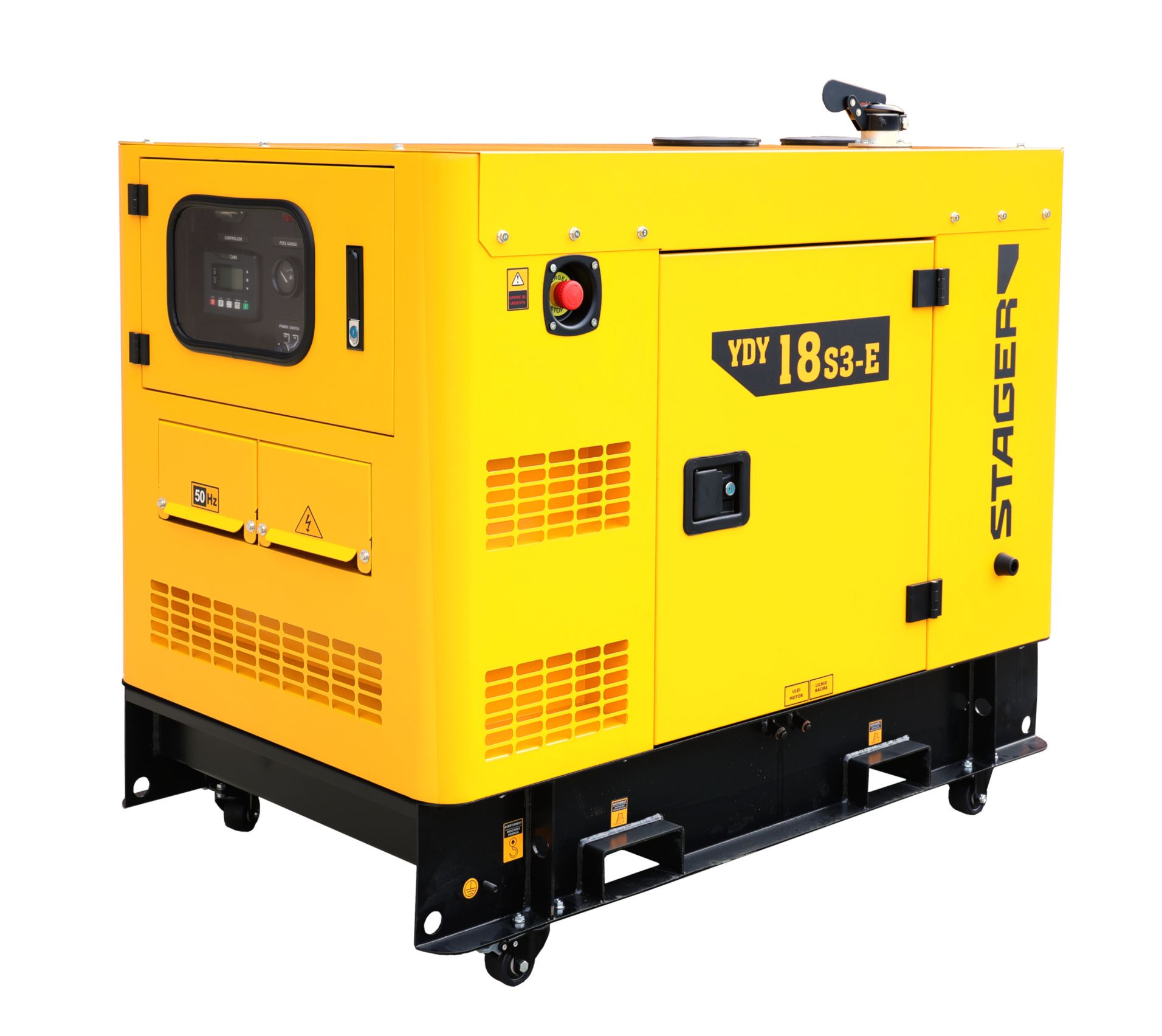 Generator de curent diesel STAGER YDY18S3 trifazat 14 kW pornire electrica ATS optional 1 Generator de curent diesel STAGER YDY18S3 trifazat 14 kW pornire electrica ATS optional