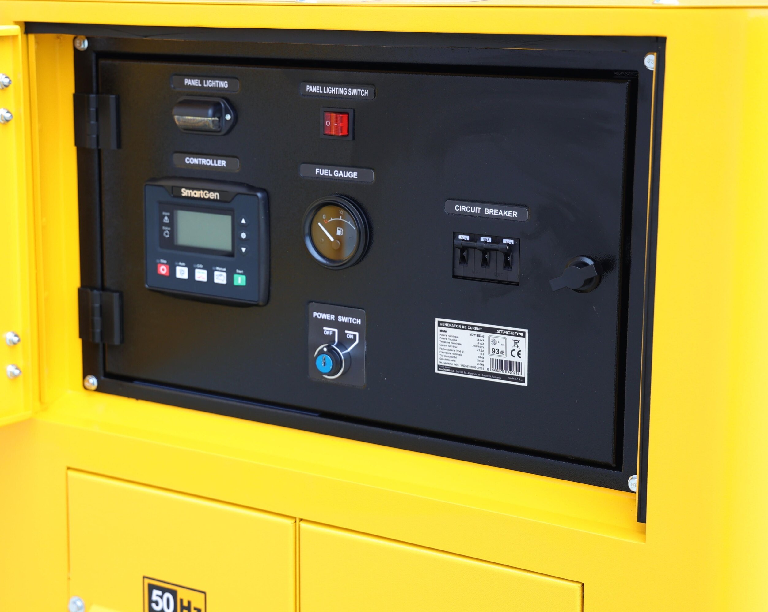 Generator de curent diesel STAGER YDY18S3 trifazat 14 kW pornire electrica ATS optional 6 Generator de curent diesel STAGER YDY18S3 trifazat 14 kW pornire electrica ATS optional - Image 6